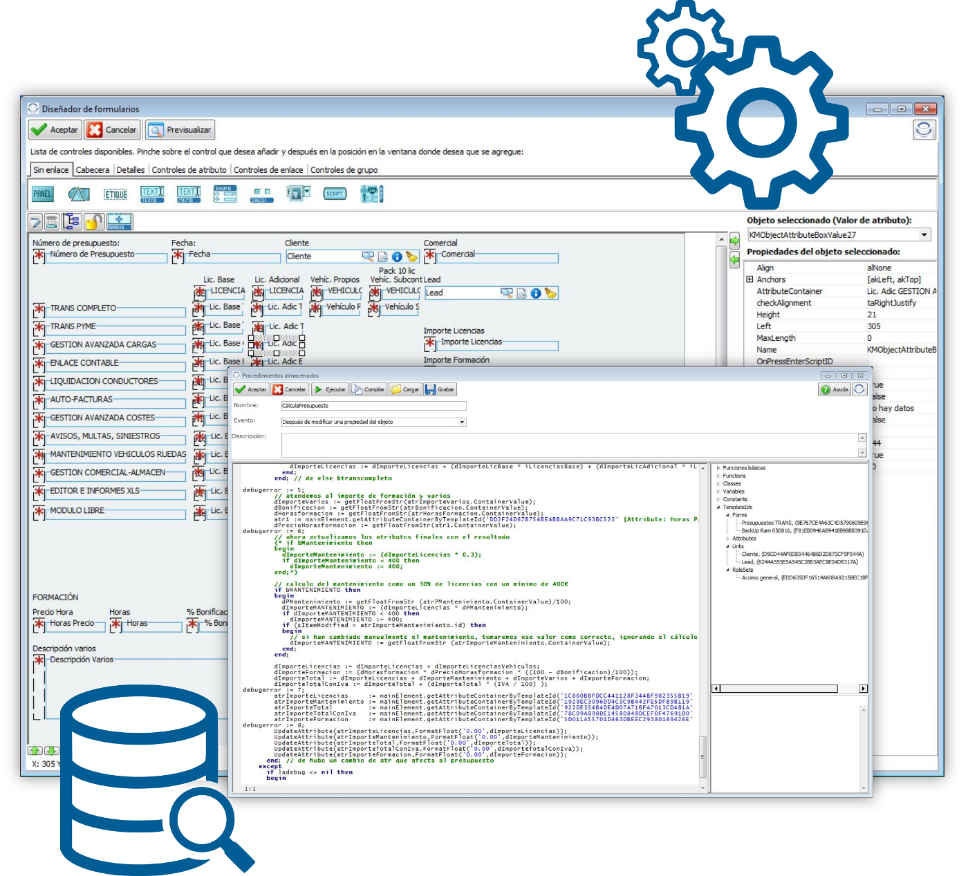 CifKM Editor de formularios